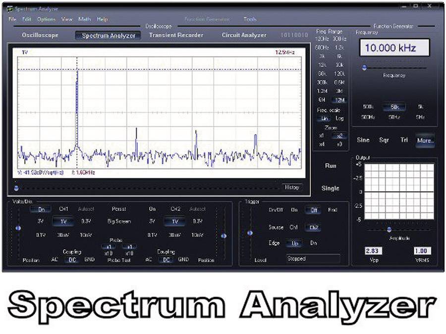 Velleman PCSU 200 2 csatornás USB-s Oszcilloszkóp előtét 12MHz-ig-6