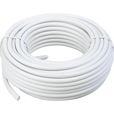 Schwaiger KOX90/25042 SAT koaxiális kábel, kétszeresen árnyékolt, 25 m, fehér