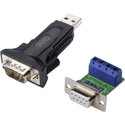 USB 2.0 adapter 1x RS485 dugó - 1x USB 2.0 dugó A Fehér Digitus