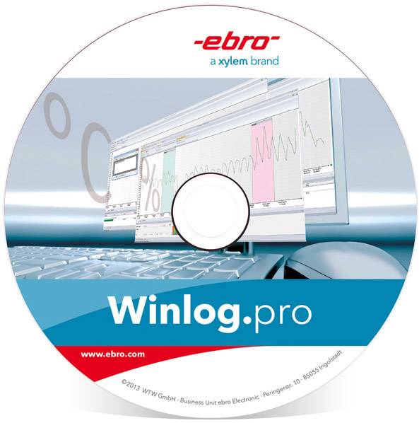 ebro Winlog.pro Mérőszoftver Alkalmas Ebro EBI 10, EBI 11, EBI 12, EBI 20, EBI 25, EBI 40, EBI 100, EBI 300, EBI 310, EBI 330, CT 830, PHT 830