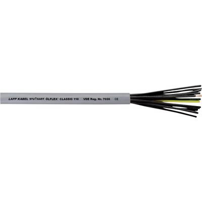 LAPP ÖLFLEX® CLASSIC 110 Vezérlő vezeték 2 x 1 mm² Szürke 1119852-1000 1000 m