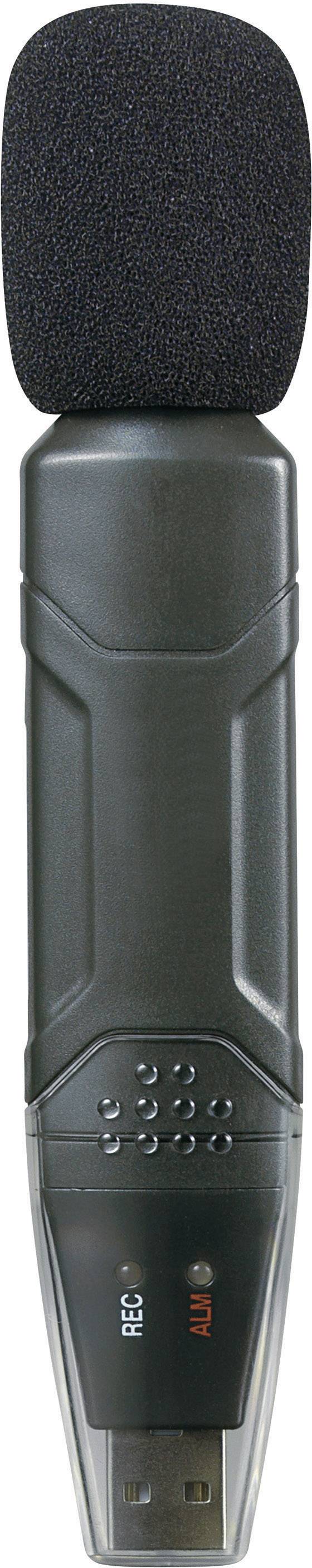 USB-s zajszintmérő adatgyűjtő, 31,5 Hz - 8 kHz 30-130 dB, Voltcraft DL-161S