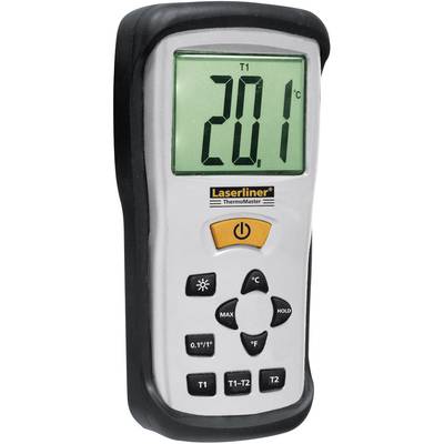 Ipari, laboratóriumi hőmérő K típusú érzékelővel -50 bis +1300 °C-ig Laserliner 082.035A