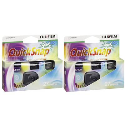 Fujifilm Quicksnap Flash 27 Egyszer használható fényképező 2 db beépített villanófénnyel