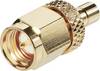 SMB adapter, SMB aljzat - SMA dugó, Tru Components