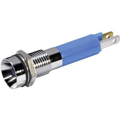 LED-es jelzőlámpa Kék 12 V/DC 20 mA CML 19050257