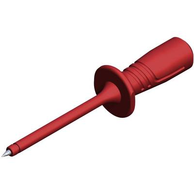 Mérőtüske, mérőtű 1000V-ig szigetelt, 4mm-es banándugós aljzattal piros SKS Hirschmann PRUEF 2600
