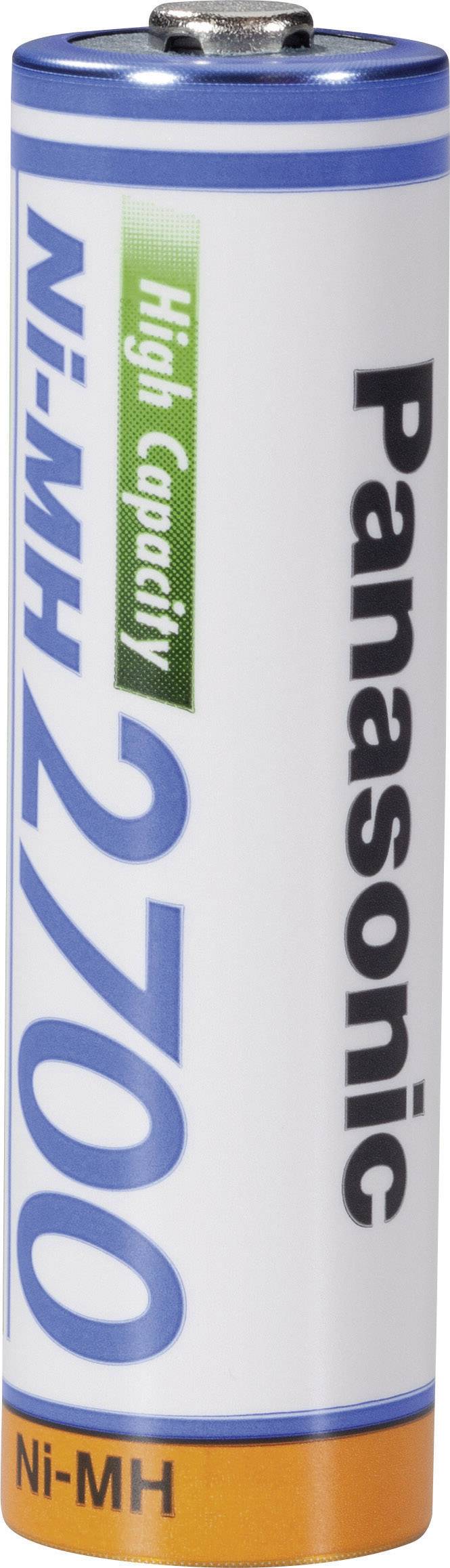 Ceruza akku AA, NiMH, 1,2V 2700 mAh, Panasonic LR06, AA, LR6, AAB4E, AM3, 815, E91, LR6N