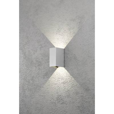 Konstsmide Cremona 7940-310 LED-es kültéri fali lámpa EEK: F (A - G) LED Fixen beépített LED-es 6 W Szürke