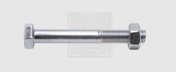 SWG 4009155697239  Hatlap csavar 16 mm 160 mm Külső hatlap DIN 601   Acél Cinkezett 10 db