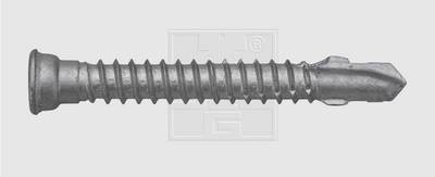 SWG 1810555510 Terasz csavarok 5.5 mm 55 mm T-profil Nemesacél A4 Ruspert 100 db