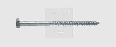 SWG 4009155699899 Facsavar 7 mm 110 mm Külső hatlap DIN 571 Acél Tűzhorganyzott 100 db