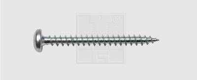 SWG 1967454067 Facsavar 4.5 mm 40 mm Belső négyfog Acél Cinkezett 200 db
