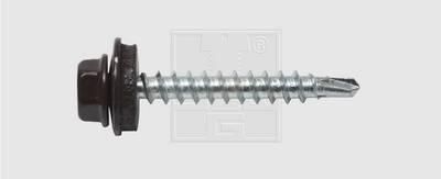 SWG 2114825520 Furat csavar 4.8 mm 25 mm Külső hatlap Acél Cinkezett 100 db