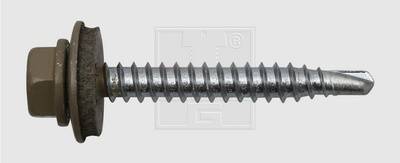 SWG 2114835620 Furat csavar 4.8 mm 35 mm Külső hatlap Acél Cinkezett 100 db