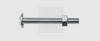 SWG 224044010 Bútorcsavarok M4 40 mm Külső hatlap Acél Cinkezett 200 db