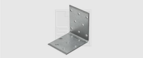SWG  Perforált lemezszög 100 X 100 X 60 X 2,5 Sendzimir horganyzott acél 100 mm 4009146437547 50 db
