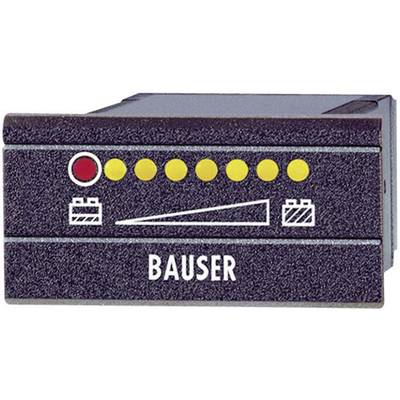 LED-es akkufeszültség visszajelző 20,8 - 24 V/DC 45x22mm Bauser 828