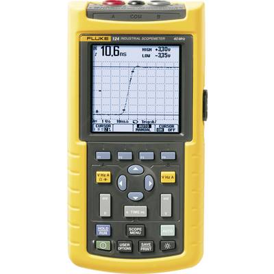 Kézi oszcilloszkóp, 2 csatornás szkópméter 40MHz Fluke 124-0