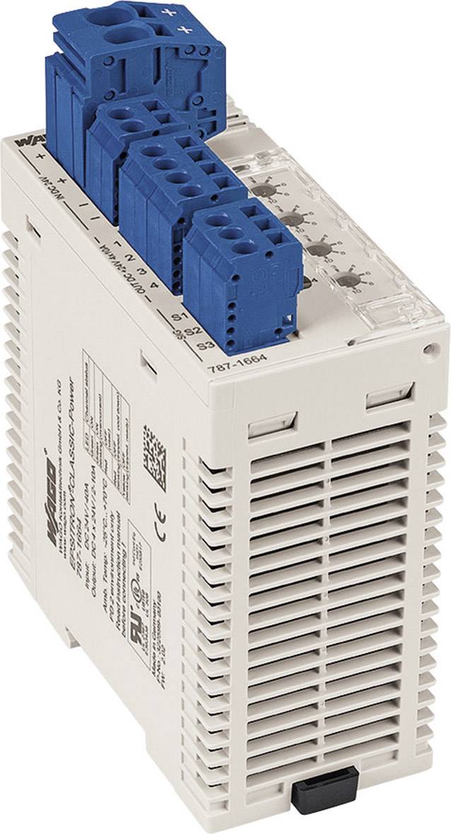 WAGO 787-1664/006-1000 Elektronikus védőkapcsoló 24 V/DC 6 A Kimenetek száma:4 x Tartalom, tartalmi egységek rendelésenként 1 db