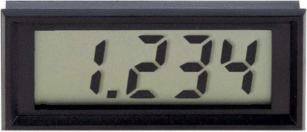 Digitális LCD panelműszer, feszültségmérő, voltmérő modul Voltcraft 70004