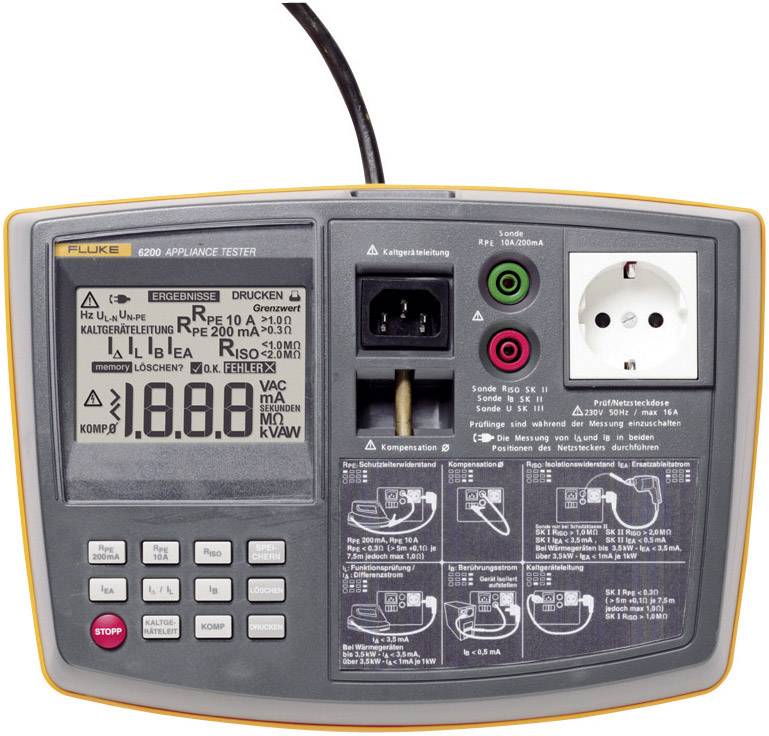 Fluke 6200 VDE vizsgáló készülék-0