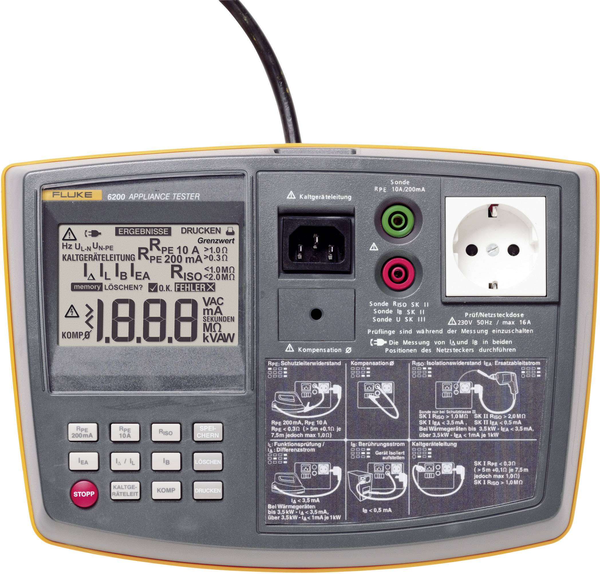 Fluke 6200 VDE vizsgáló készülék-1