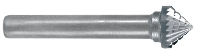 Exact 72443 Maróstift Keményfém Kúp Hossz 53 mm Szár átmérő 6 mm