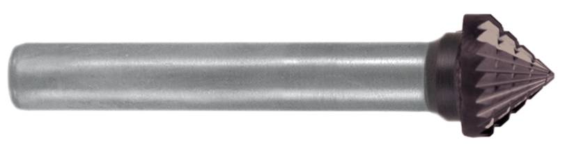 Exact 72454 Maróstift Keményfém Kúp Hossz 55 mm Szár átmérő 6 mm