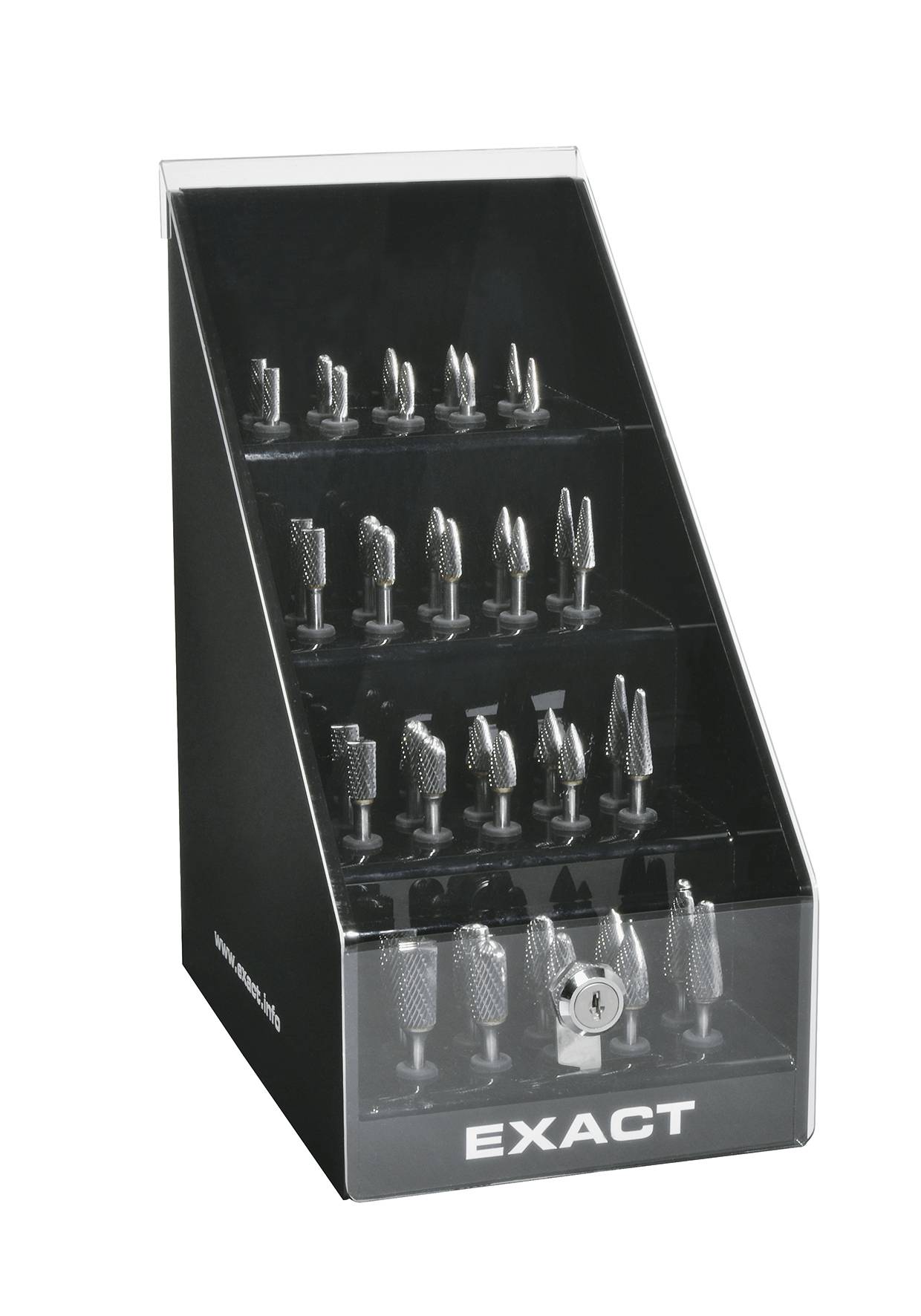 Exact 73001 Maróstift Keményfém Szár átmérő 6 mm 40 részes