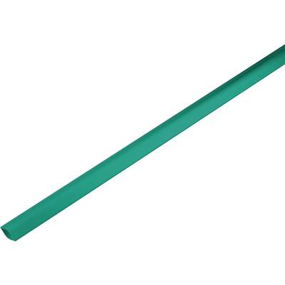 Zsugorcső, vékonyfalú, Ø (zsugorodás előtt/után): 19 mm/9 mm, zsugorodási arány 2 : 1, zöld