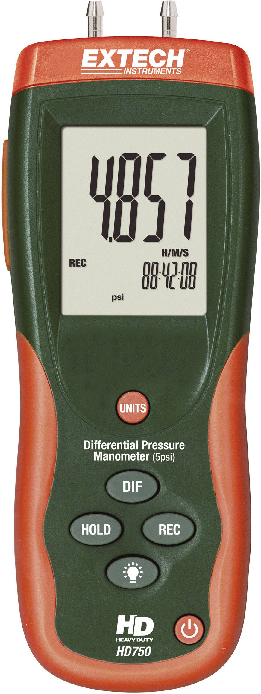 Kézi barométer műszer, kézi nyomásmérő Extech HD-750