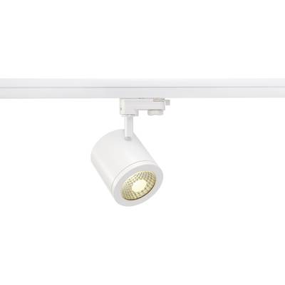 SLV Enola 152431 Nagyfeszültségű sínrendszer lámpa 3 fázisú Fixen beépített LED-es 9 W LED Fehér
