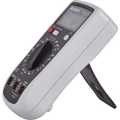 Digitális multiméter, hőmérséklet méréssel, zseblámpa funkció és háttérvilágítással 600V AC/DC 10A/DC Voltcraft VC155-9