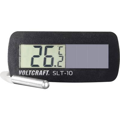 Napelemes LCD hőmérő modul, panelműszer ‑50-től +80 °C-ig Voltcraft SLT-10 Solar