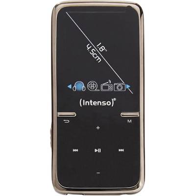 Intenso Video Scooter MP3 lejátszó, MP4 lejátszó 8 GB Fekete 