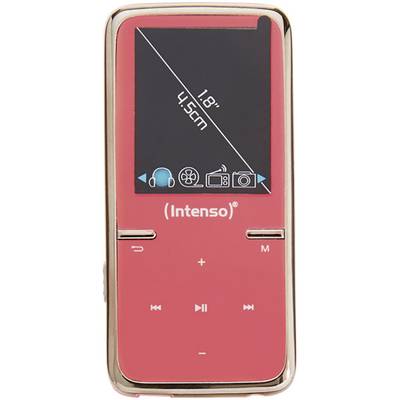 Intenso Video Scooter MP3 lejátszó, MP4 lejátszó 8 GB Rózsaszín 