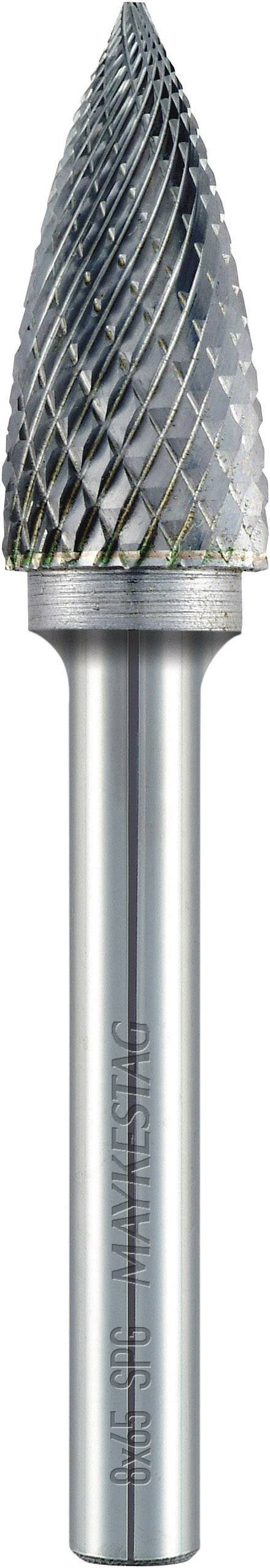 Alpen 780606106100 Maróstift Keményfém Hegyes ív Hossz 50 mm Átmérő 6 mm Szár átmérő 6 mm