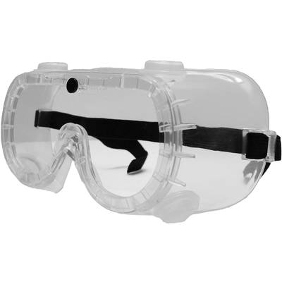 Munkavédelmi védőszemüveg, gumipántos, polikarbonát EN 166 2662