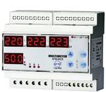 Programozható 3 fázisú DIN sínes AC multiméter, EPM-04C-DIN