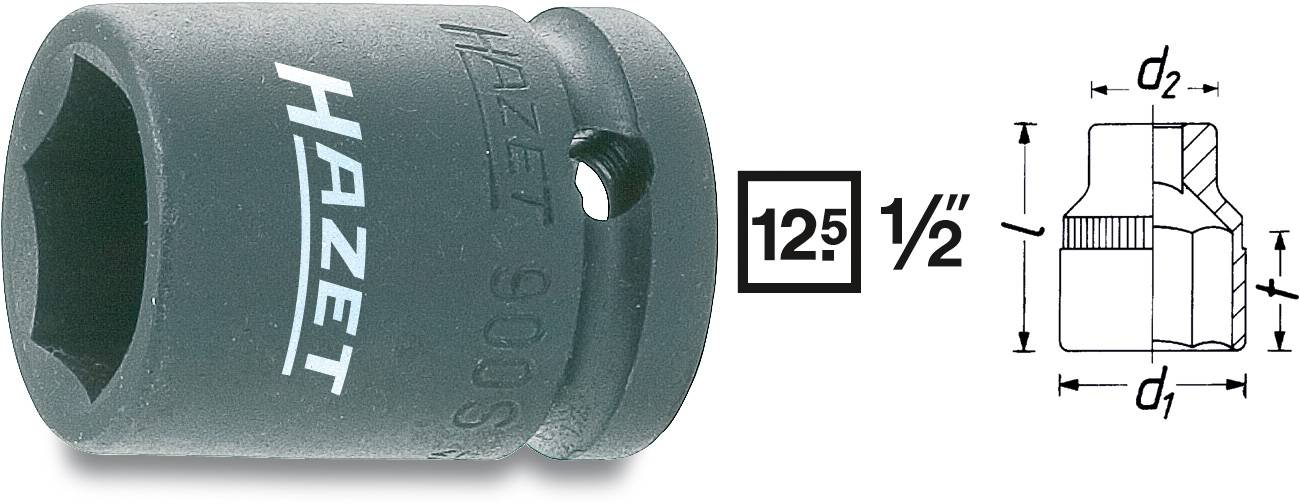 Hazet Erő dugókulcs betét 1/2 (12,5 mm) 900S-32