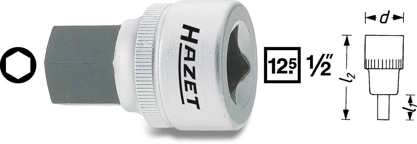 Hazet 985-5 Dugókulcs bit betét 1/2 (12,5 mm) 985-5