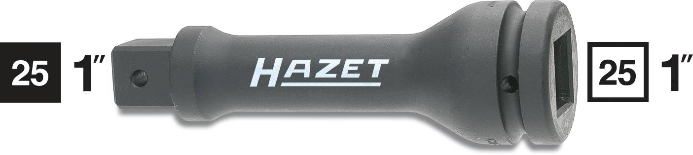Hazet 1105S-7 Dugókulcs hosszabbító 1 coll Meghajtás (csavarhúzó) 1 (25 mm) 180 mm 1 db