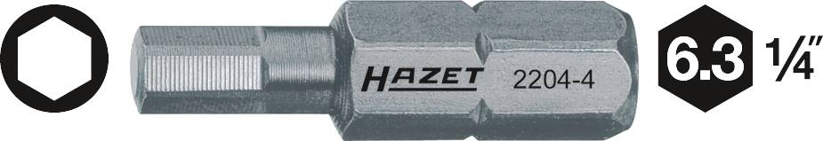 Hazet 2204-7 Hatlap bit 7 mm Különleges acél C 6.3 1 db