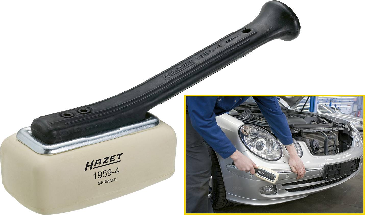 Hazet 1959-4 1959-4 Tompa verősúly 1302 g 280 mm 1 db