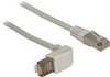 Delock 83524 RJ45 Hálózati kábel, patchkábel CAT 6 S/FTP 0.50 m Szürke 1 db