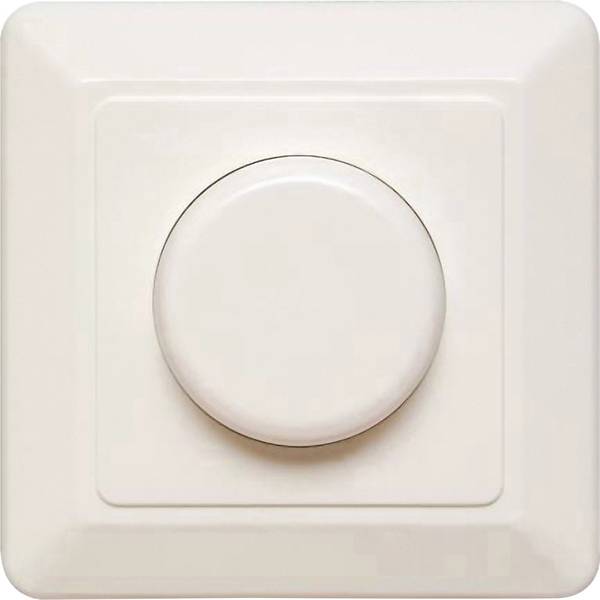 Ehmann T39.07 Beépíthető dimmer Alkalmas fényforrásokhoz: LED-es izzó, Energiatakarékos izzó, Izzó, Halogén izzó Fehér
