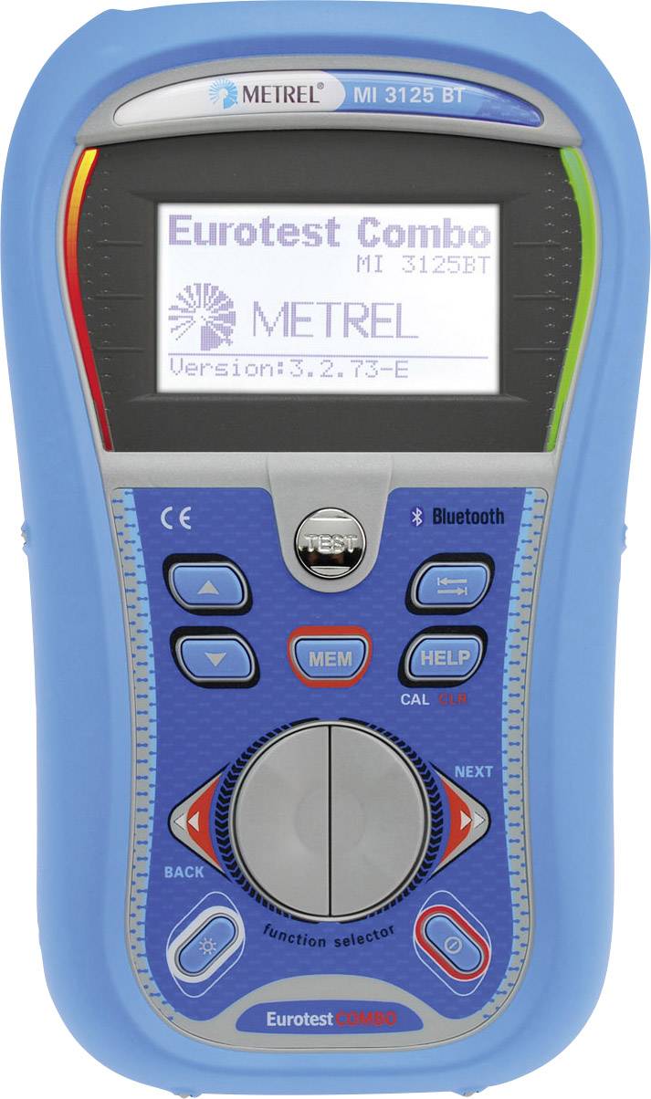 Metrel MI 3125 BT Telepítés teszter VDE szabvány 0100