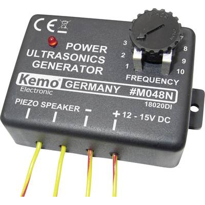Ultrahang generátor modul, 12V, max. 25m, 10-40 kHz, Kemo M048