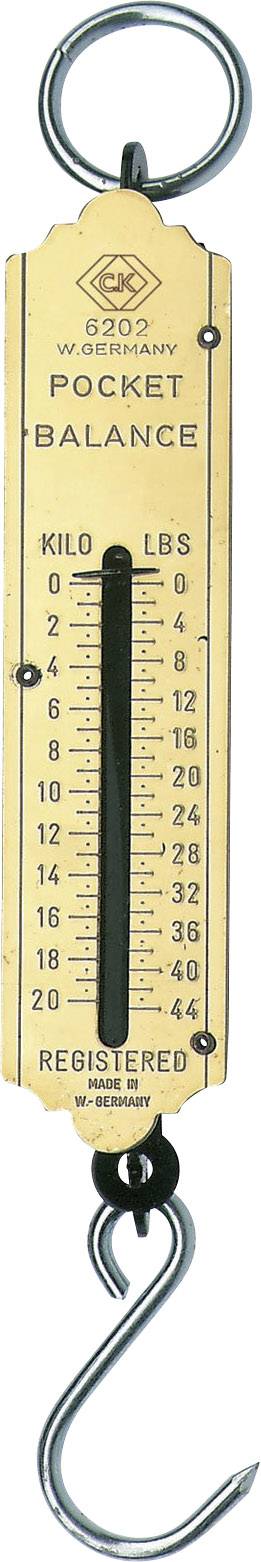 Akasztós mérleg (max.) 20 kg C.K. T6202 044